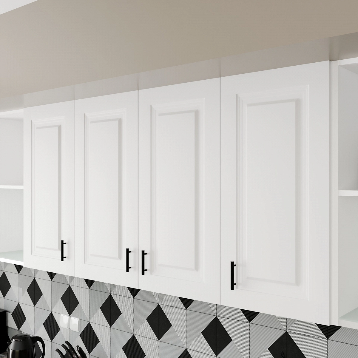 Кухонный фасад Оргей Белый